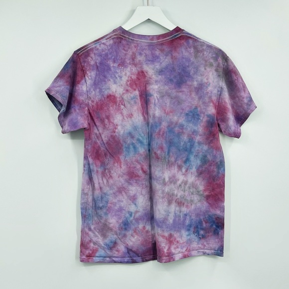 Naruto Shippuden Custom One Of A Kind Tie Dye Short Sleeve Shirt Size Medium - Picture 6 of 6